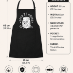 Apron for women and men kitchen apron Funny printed apron