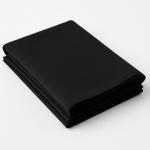 Premium Plain Black Cotton Table Cloth 40x40 Inches | Square Dining Table Cover for 2 Seater | Soft, Durable & Washable | CRAZYWEAVES