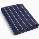 Premium Cotton Table Cloth | Black & White Striped Rectangular Dining Table Cover | Soft, Durable & Washable | CRAZYWEAVES
