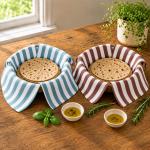 100% Cotton Roti Cover Pack of 2 | Reusable Chapati Cover Cloth | CRAZYWEAVES