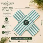 100% Cotton Roti Cover Pack of 2 | Reusable Chapati Cover Cloth | CRAZYWEAVES