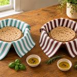 100% Cotton Roti Cover Pack of 2 | Reusable Chapati Cover Cloth | CRAZYWEAVES