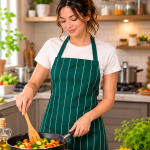 100% cotton cooking kitchen apron
