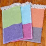CRAZYWEAVES Diamond Weave Cotton Bath Towel
