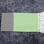 CRAZYWEAVES Diamond Tassel Cotton Bath Towel