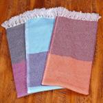 CRAZYWEAVES Premium Diamond Cotton Bath Towel