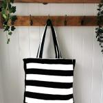tote bag for shopping 100% Cotton heavy duty canvas tote bags for girls with zip, College Girls,office bag for women for Shopping, Travel & beach bags for women Cotton Fabric