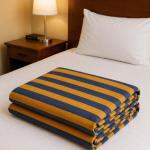 100% Cotton Single Bedsheet 60 x 90 Inches (153 X 230 cm) Soft Breathable Bed Sheet for Bedroom, Hostel & Guest Room | Lightweight Durable Bedding