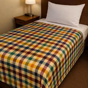 Modern Checkred Cotton Bedsheets