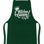 Crazyweaves Queen of the Kitchen Printed Cotton Apron