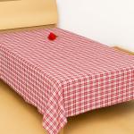 CRAZYWEAVES 100%Cotton Bed Sheet for 60*90 inch Single Bed Cover Single bedsheet 100% Soft Cotton flatsheet