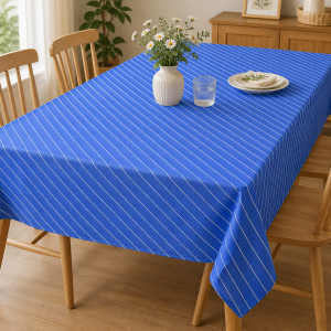 Cotton Durable Machine Washable 4 Seater Table Cover