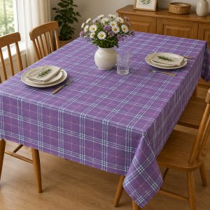 Cotton Durable Machine Washable 4 Seater Table Cover