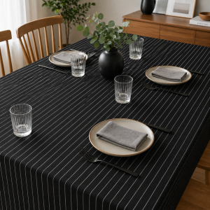 100% Cotton Tablecloth for 4 Seater Dining Table